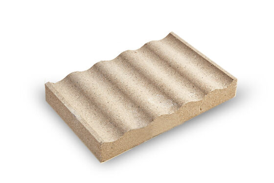 Fireproof Insulation Vermiculite Register Plate Board Refractory Shapes For Furnaces