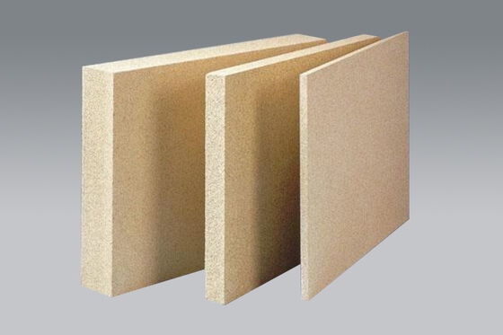 Non Combustible Vermiculite Brick Fired Refractory Shapes Parts Thermal Insulation