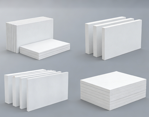 Hydrophobic Calcium Silicate Insulation Board Material 850 Kg/M³ Custom