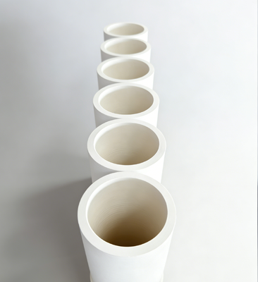 Porous Alumina Ceramic Fiber Shapes Pipe For Furnace Refractory OEM