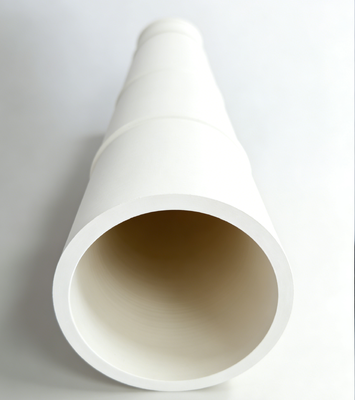 Porous Alumina Ceramic Fiber Shapes Pipe For Furnace Refractory OEM