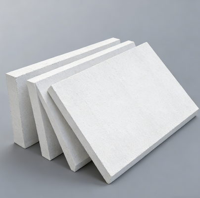 Industrial White Aluminum Silicate Ceramic Fiber Insulation Boards High Temp