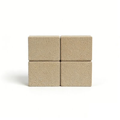 Non Combustible Vermiculite Brick Fired Refractory Shapes Parts Thermal Insulation