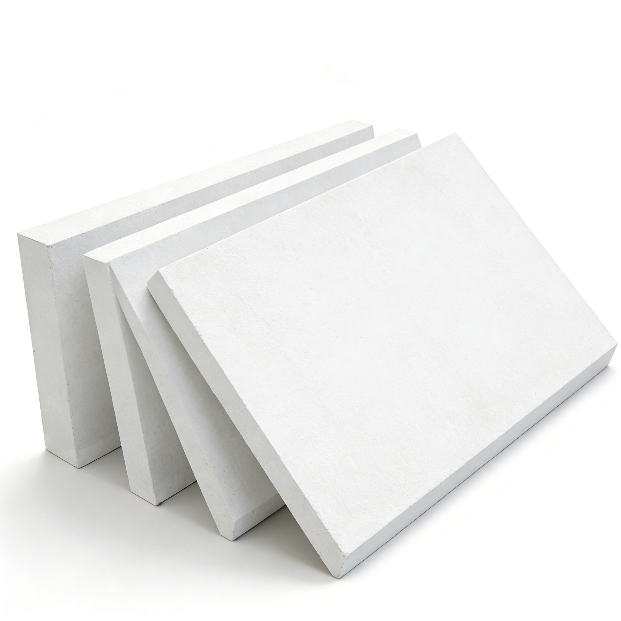 High Density Alumina Ceramic Fiber Insulation Boards Sheets Fireproof 25mm