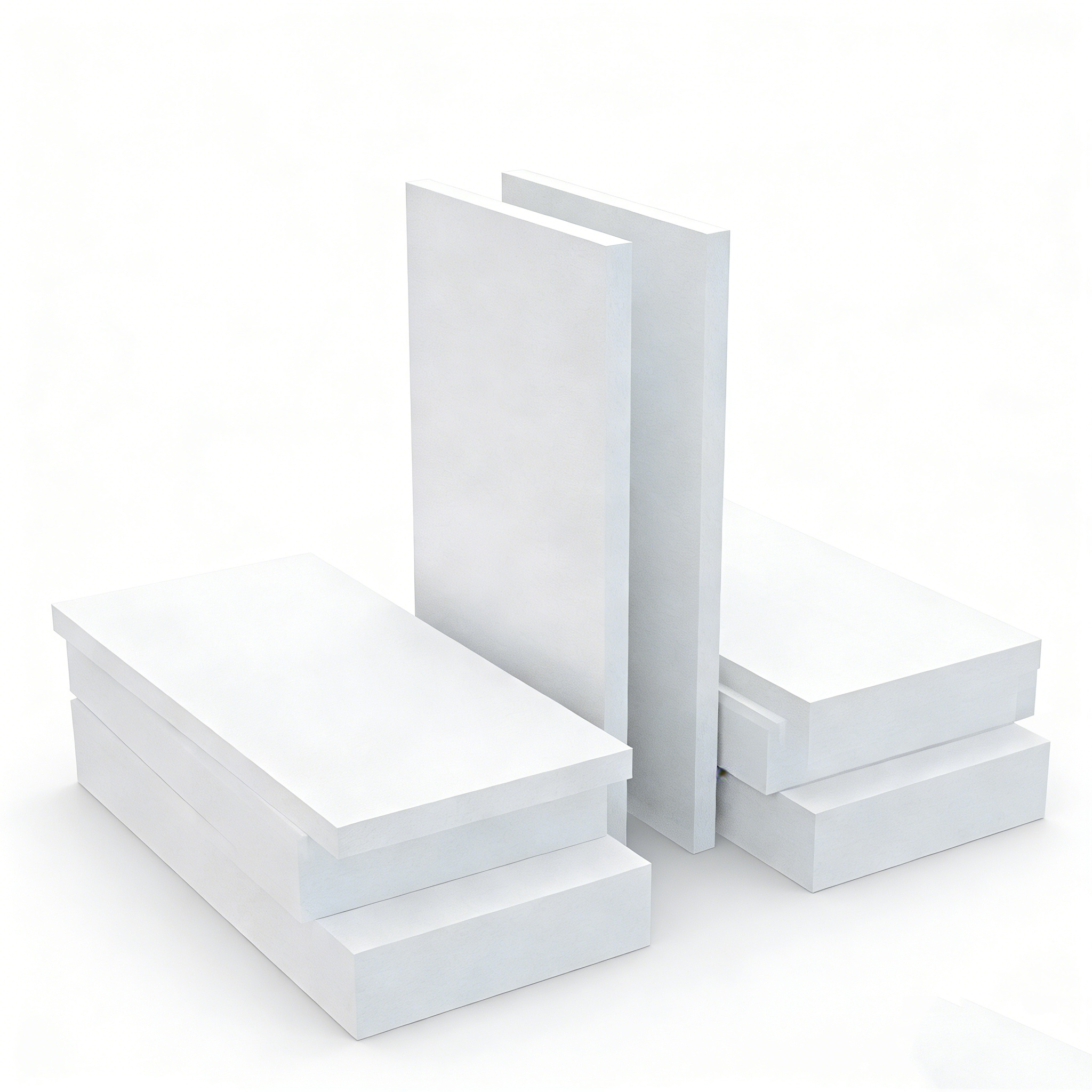 Insulation High Temperature Ceramic Fiber Board Baffle Thermal Conductivity 50mm