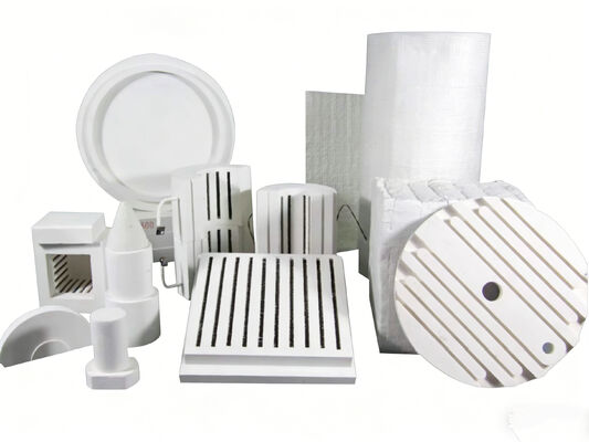 1100°C Calcium Silicate Pipe Insulation Refractory Tube Custom Shapes